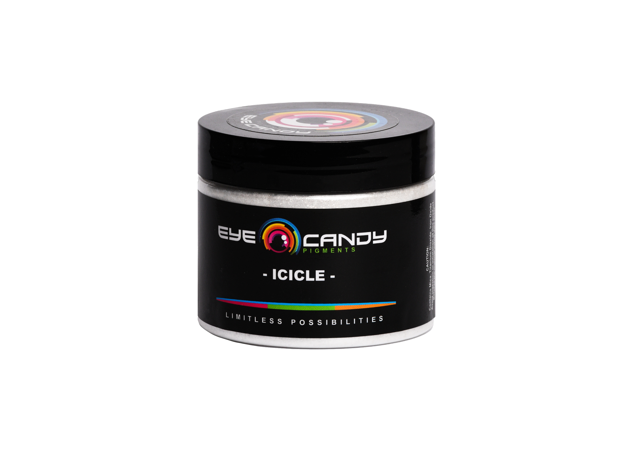 Eye Candy Mica Powder Pigment for epoxy resin in Icicle. ( 4oz container)