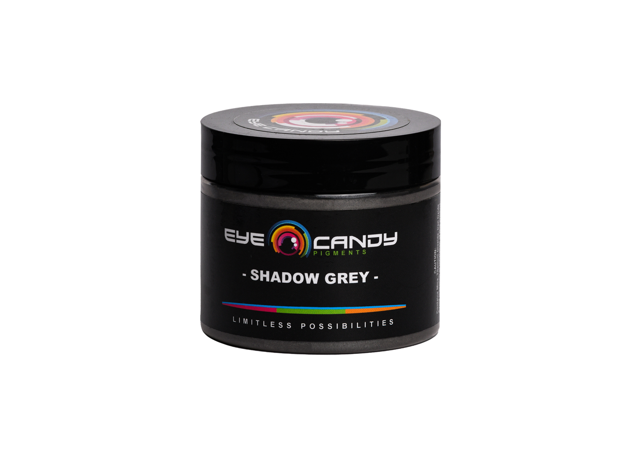 Eye Candy Mica Powder Pigment for epoxy resin in Shadow Grey. (4oz container)